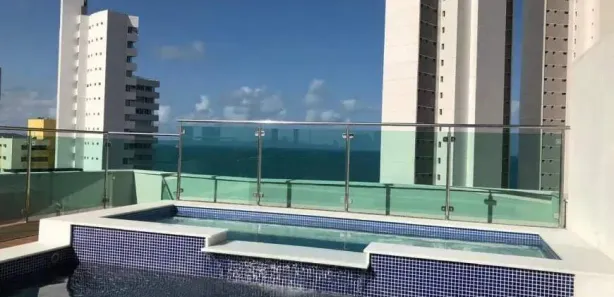 Apartamento com 1 Quarto para alugar, 50m² no Ponta Negra, Natal