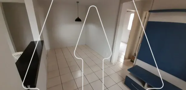 Apartamento com 2 Quartos para alugar, 47m² no Conjunto Habitacional Doutor Antônio Villela Silva, Araçatuba