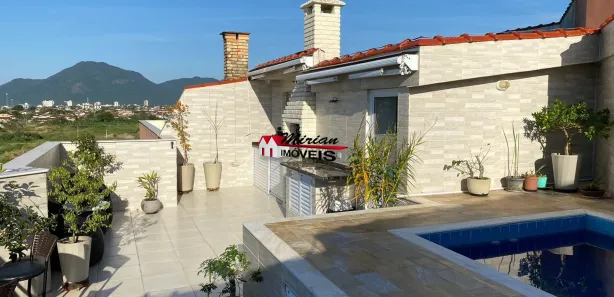 Cobertura com 3 Quartos à venda, 120m² no Balneário Três Marias, Peruíbe