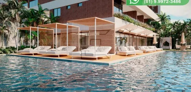 Apartamento com 1 Quarto à venda, 28m² no Centro, São José da Coroa Grande