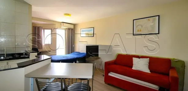 Flat com 1 Quarto para alugar, 40m² no Indianópolis, São Paulo