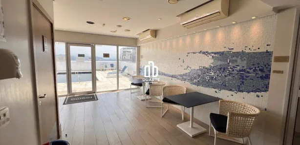 Flat com 1 Quarto para alugar, 37m² no Pompéia, Santos