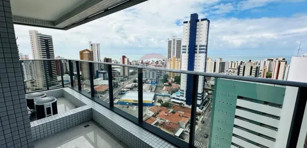 Apartamento com 2 Quartos para alugar, 58m² no Tambaú, João Pessoa
