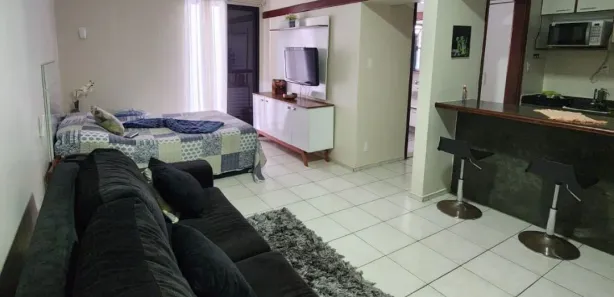 Flat com 1 Quarto para alugar, 55m² no Centro, São Vicente