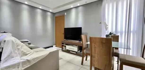 Apartamento com 2 Quartos à venda, 45m² no Chácaras Reunidas Santa Terezinha, Contagem