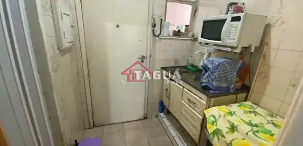 Kitnet com 1 Quarto à venda, 24m² no Gonzaga, Santos