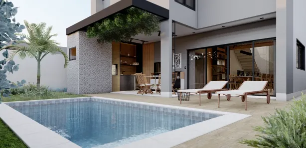 Casa de Condomínio com 3 Quartos à venda, 165m² no Rosa de Leiria Condomínio Horizontal, Goianira