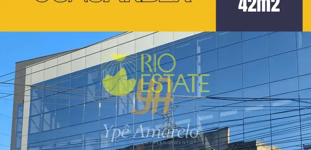 Conjunto Comercial / Sala para alugar, 47m² no Aterrado, Volta Redonda