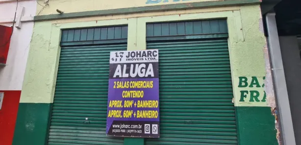 Loja / Salão / Ponto Comercial para alugar, 60m² no Centro, Apucarana