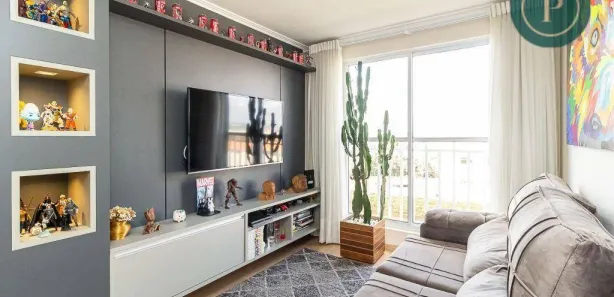 Apartamento com 3 Quartos à venda, 59m² no Cidade Industrial, Curitiba