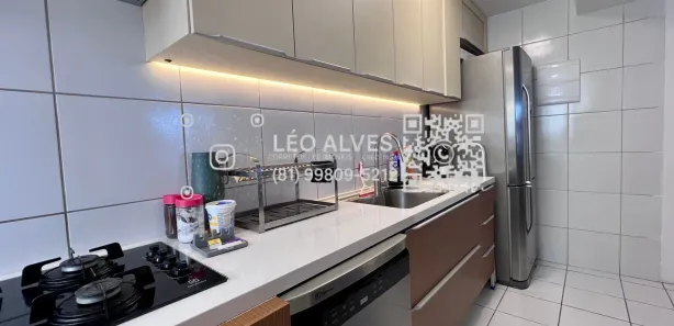 Apartamento com 3 Quartos para alugar, 64m² no Janga, Paulista