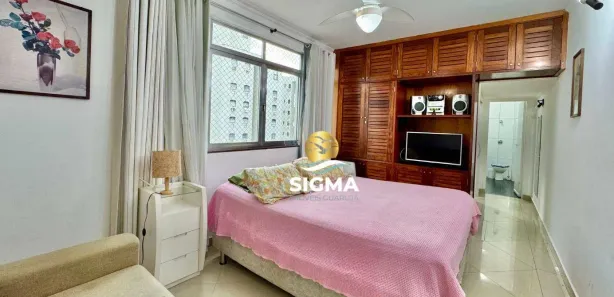 Kitnet com 1 Quarto à venda, 38m² no Pitangueiras, Guarujá