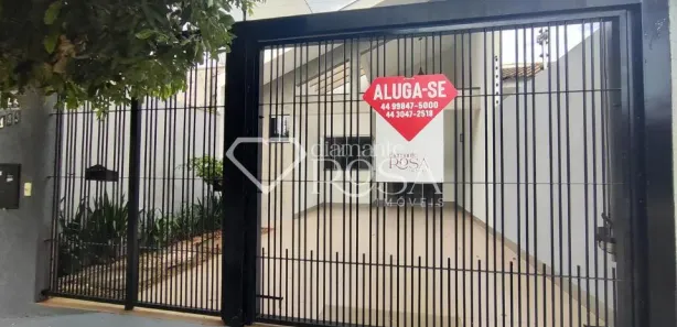 Casa com 2 Quartos para alugar, 88m² no Jardim Paraíso, Maringá