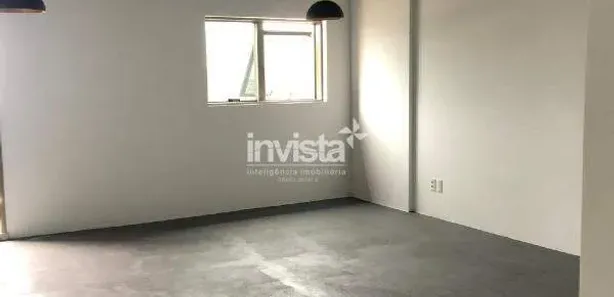 Conjunto Comercial / Sala para alugar, 45m² no Valongo, Santos