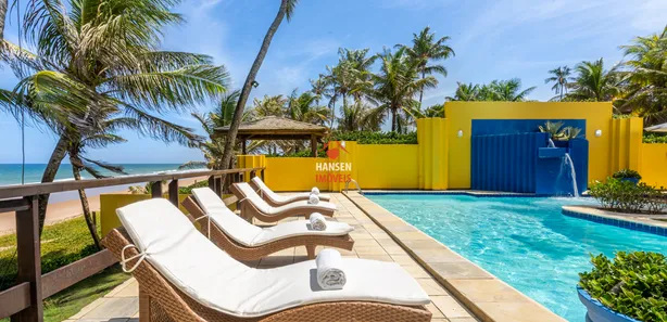 Casa de Condomínio com 5 Quartos para venda ou aluguel, 550m² no Busca Vida (Abrantes), Camaçari