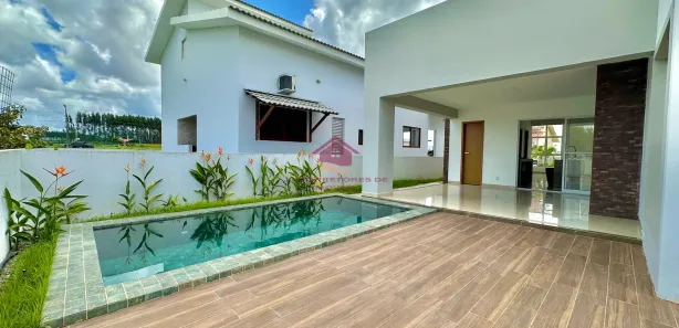Casa de Condomínio com 3 Quartos à venda, 140m² no Condomínio Fazenda Real Residence, Pedras de Fogo