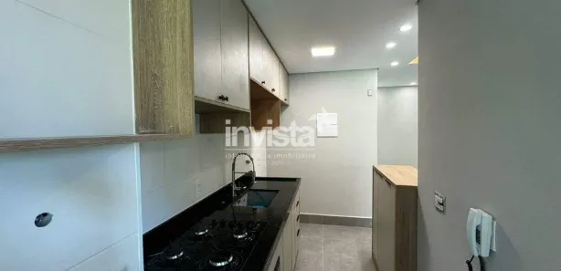 Apartamento com 2 Quartos para alugar, 62m² no Marapé, Santos