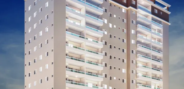 RESIDENCIAL MANOVEL AUGUSTO NOVAIS no Canto do Forte, Praia Grande