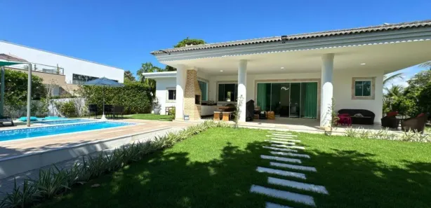 Casa de Condomínio com 4 Quartos à venda, 201m² no Busca Vida (Abrantes), Camaçari