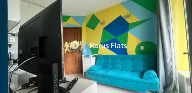 Flat com 1 Quarto para alugar, 45m² no Paraíso do Morumbi, São Paulo