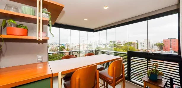 Apartamento com 1 Quarto para alugar, 84m² no Alto da Glória, Curitiba