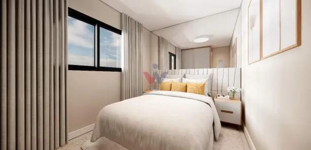 Apartamento com 2 Quartos à venda, 43m² no Loteamento Bieda, Campo Largo