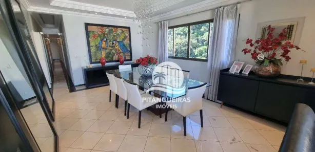 Cobertura com 5 Quartos para alugar, 360m² no Pitangueiras, Guarujá