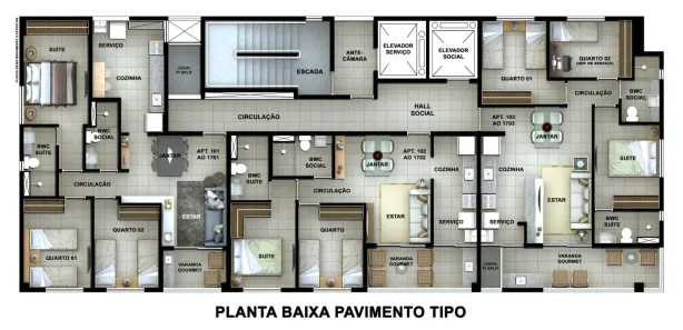 Apartamento com 3 Quartos à venda, 69m² no Madalena, Recife