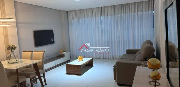 Apartamento com 2 Quartos para alugar, 96m² no Aparecida, Santos