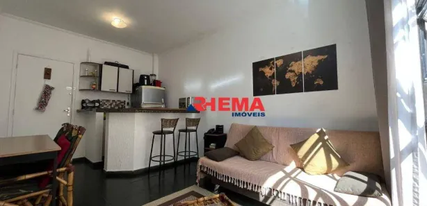 Flat com 1 Quarto para alugar, 40m² no Itararé, São Vicente