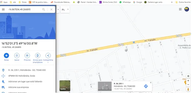 Terreno / Lote / Condomínio à venda, 360m² no , Hidrolândia