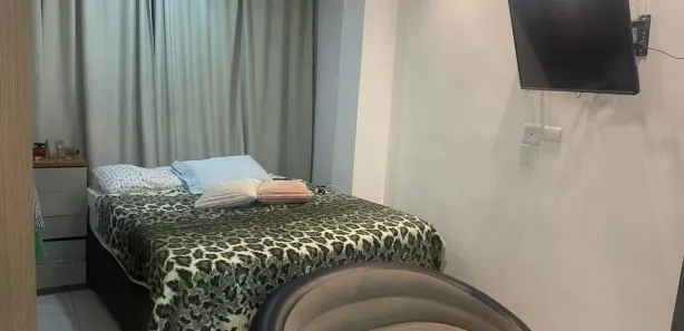 Kitnet para alugar, 29m² no Boqueirão, Santos