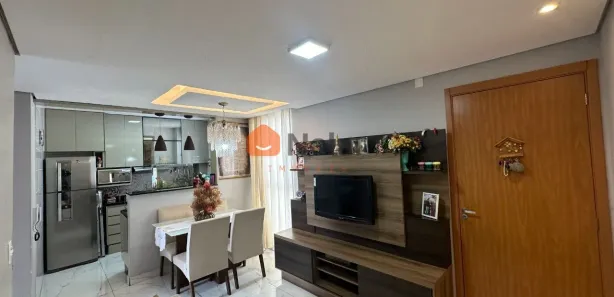 Apartamento com 2 Quartos à venda, 48m² no Chácaras Granja Pousada Del Rey, Santa Luzia