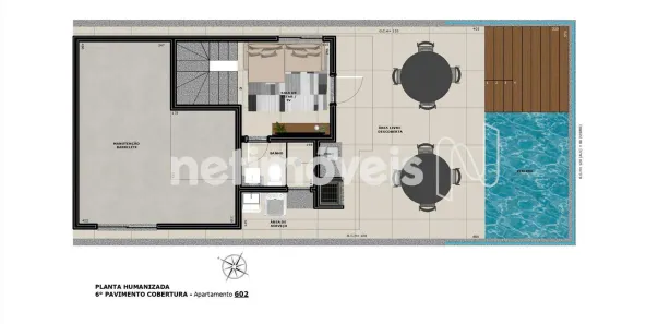 Cobertura com 2 Quartos à venda, 111m² no Ana Lúcia, Sabará