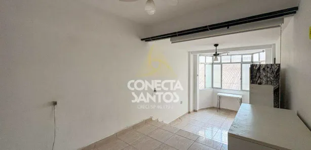 Kitnet com 1 Quarto à venda, 26m² no Aparecida, Santos