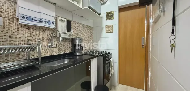 Kitnet com 1 Quarto à venda, 32m² no Ponta da Praia, Santos