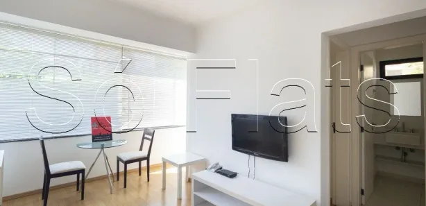 Flat com 1 Quarto para alugar, 44m² no Paraíso do Morumbi, São Paulo