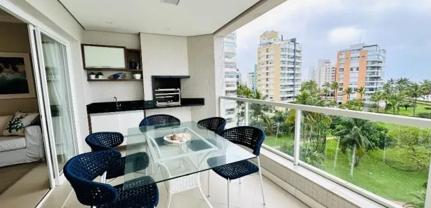 Apartamento com 3 Quartos para alugar, 147m² no Riviera, Bertioga
