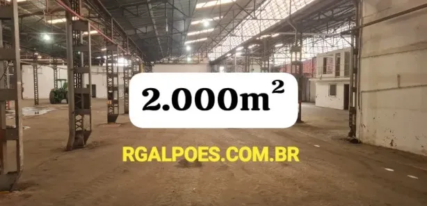 Galpão / Depósito / Armazém para alugar, 2000m² no Santa Amélia, Belford Roxo
