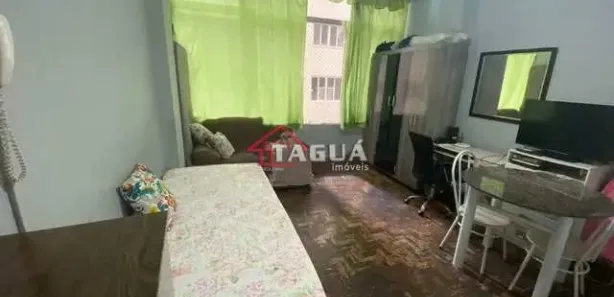Kitnet com 1 Quarto à venda, 24m² no Gonzaga, Santos