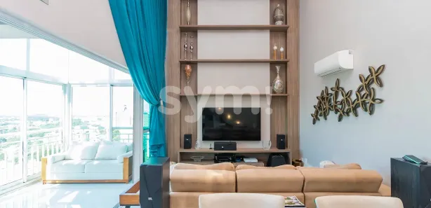 Apartamento com 3 Quartos para alugar, 187m² no Campo Comprido, Curitiba