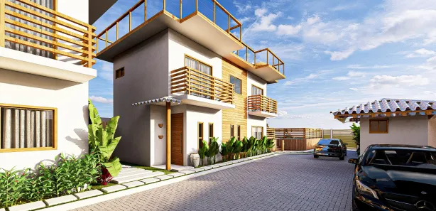 Casa de Condomínio com 3 Quartos à venda, 142m² no Arraial D'Ajuda, Porto Seguro