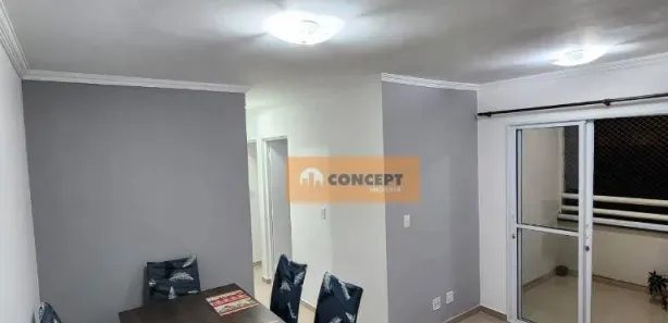 Apartamento com 2 Quartos para alugar, 53m² no Parque Santa Rosa, Suzano