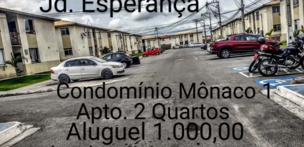 Apartamento com 2 Quartos para alugar, 42m² no Jardim Esperança, Cabo Frio