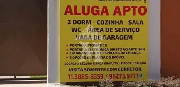 Apartamento com 2 Quartos para alugar, 60m² no Centro, Jarinu