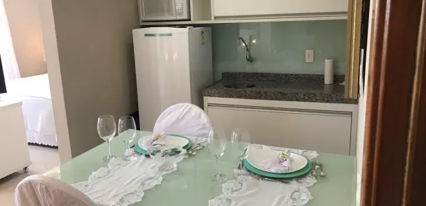 Flat com 1 Quarto para alugar, 45m² no Areia Preta, Natal