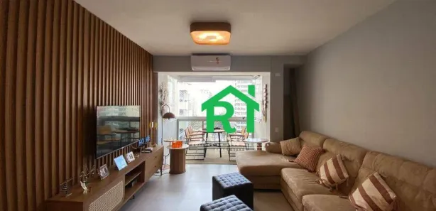 Apartamento com 3 Quartos para alugar, 115m² no Pitangueiras, Guarujá