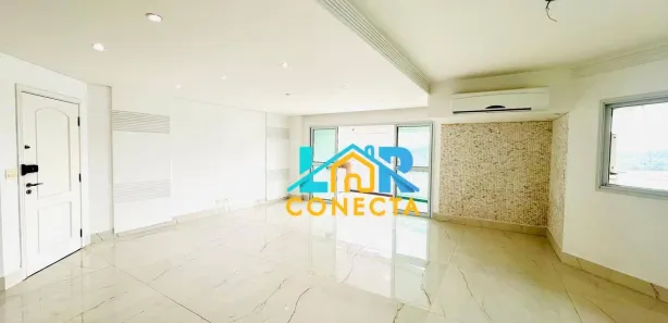 Apartamento com 3 Quartos para venda ou aluguel, 200m² no Ponta da Praia, Santos