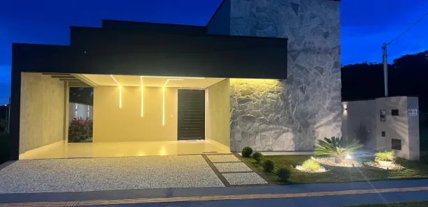 Casa de Condomínio com 3 Quartos à venda, 144m² no Rosa de Leiria Condomínio Horizontal, Goianira