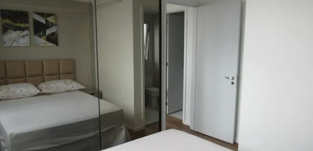 Apartamento com 1 Quarto para alugar, 48m² no Vila São Francisco (Zona Sul), São Paulo